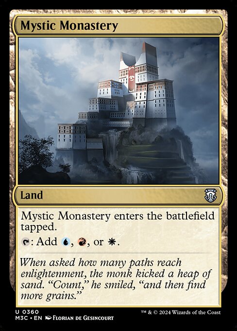 [Foil] M3C 360 Mystic Monastery (Ripple Foil) U