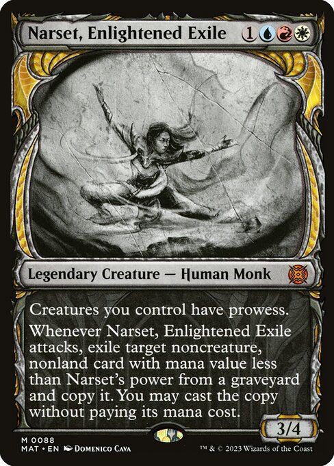 MAT 088 Narset, Enlightened Exile (Showcase) M