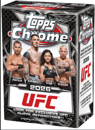 2026 Topps Chrome UFC - Value Box(Blaster)