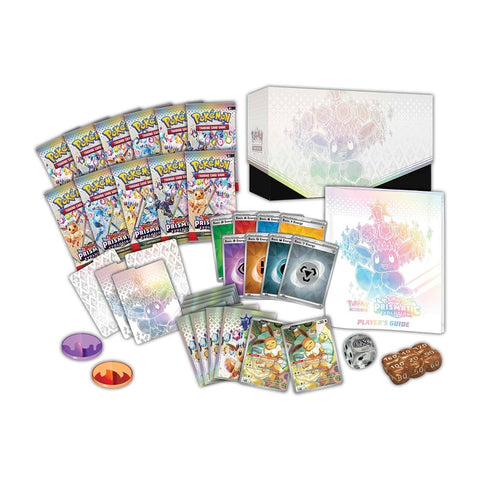 (預訂)Pokemon TCG 美版 Scarlet & Violet SV8.5「Prismatic Evolutions」Elite Trainer Box - 皇巢卡店 Beehive Trading Card Shop