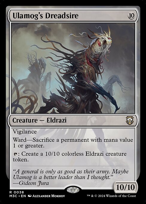 [Foil] M3C 038 Ulamog's Dreadsire (Ripple Foil) R