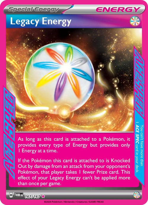 TWM 167/167 Legacy Energy ACE