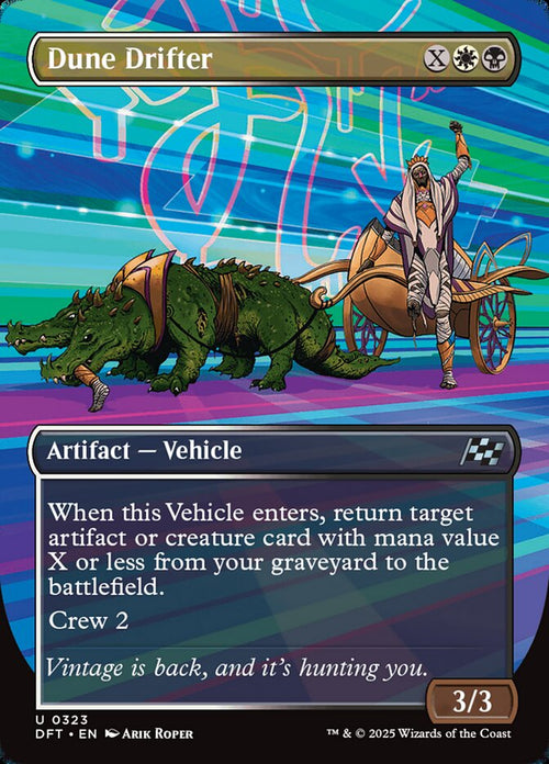 [Foil] DFT 323 Dune Drifter (0323 - Borderless) U