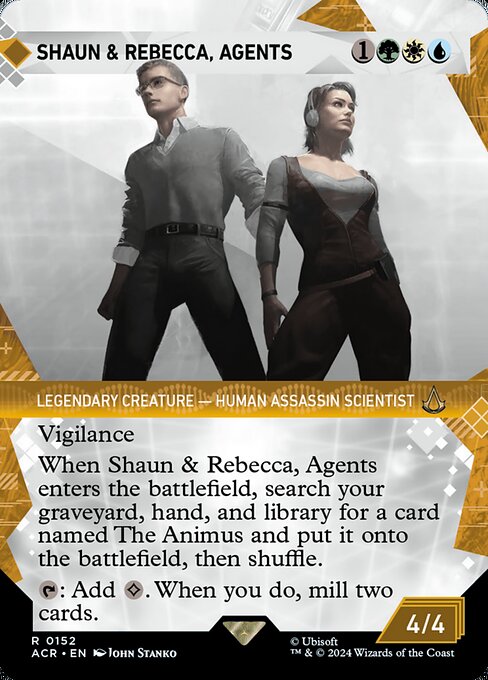 ACR 152 Shaun & Rebecca, Agents (0152 - Showcase) R