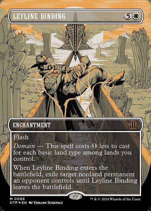 [Foil] OTP 066 Leyline Binding (0066 - Textured Foil) M