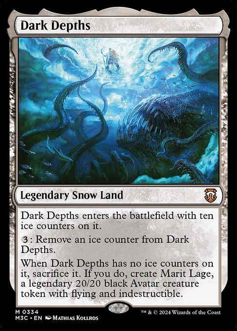 [Foil] M3C 334 Dark Depths (Ripple Foil) M