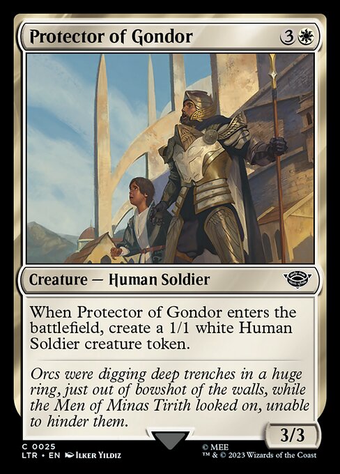 [Foil] LTR 025 Protector of Gondor C