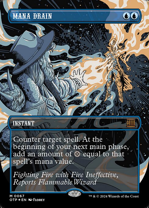 [Foil] OTP 067 Mana Drain (0067 - Textured Foil) M