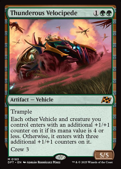 DFT 183 Thunderous Velocipede M