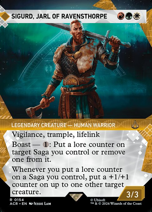 ACR 154 Sigurd, Jarl of Ravensthorpe (0154 - Showcase) R