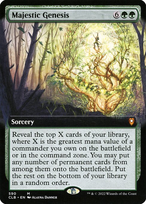 CLB 590 Majestic Genesis (Extended Art) M