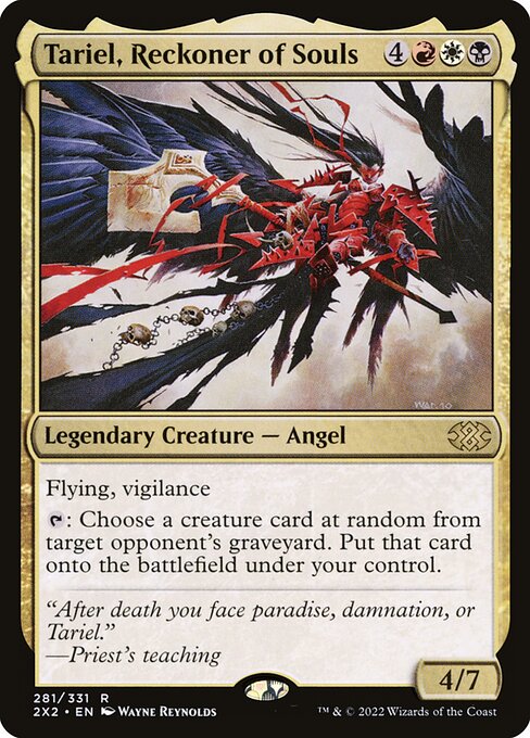 [Foil] 2X2 281 Tariel, Reckoner of Souls R