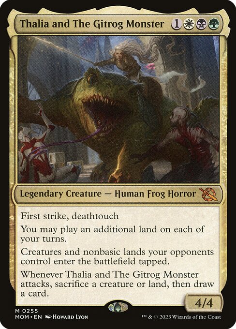 [Foil] MOM 255 Thalia and The Gitrog Monster M