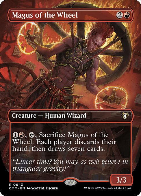 CMM 643 Magus of the Wheel (Borderless) R
