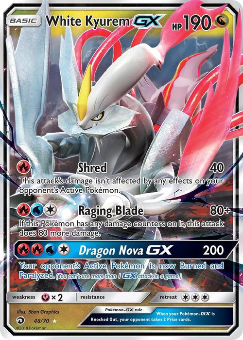 SM7.5 048/70 White Kyurem GX SR