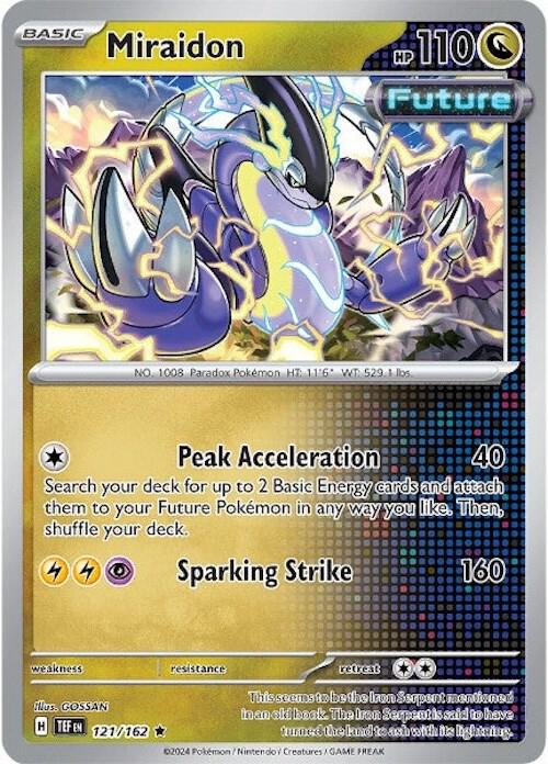 [Reverse Holo] TEF 121/162 Miraidon R