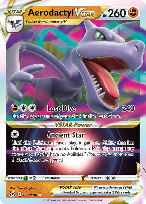 SS11 093/196 AerodactylVSTAR UR