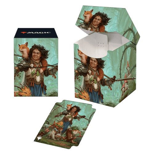 Ultra Pro Magic: The Gathering Wilds of Eldraine Ellivere of the Wild Court 100+ Deck Box
