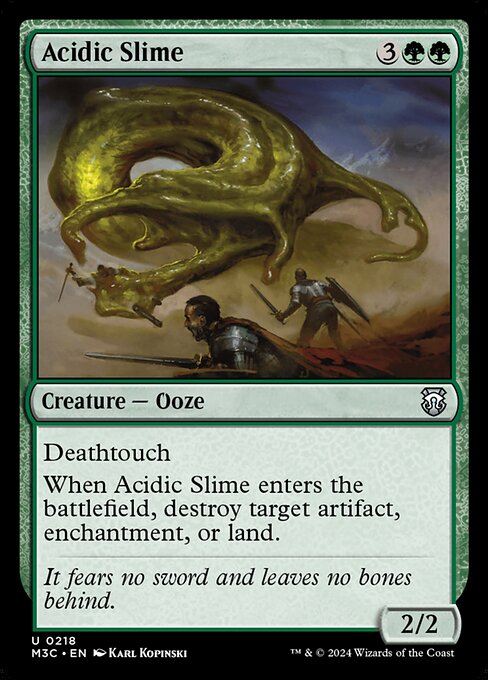 [Foil] M3C 218 Acidic Slime (Ripple Foil) U