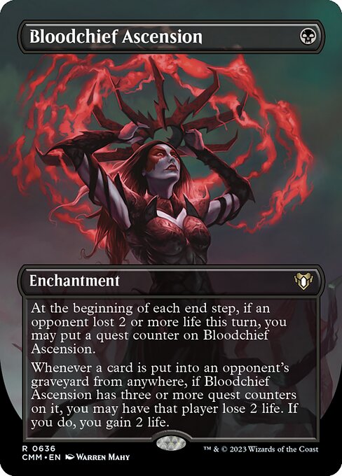 CMM 636 Bloodchief Ascension (Borderless) R