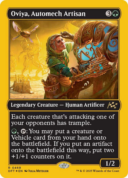 [Foil] DFT 469 Oviya, Automech Artisan (0469 - First-Place Foil) R