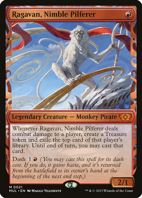 [Foil] MUL 021 Ragavan, Nimble Pilferer M