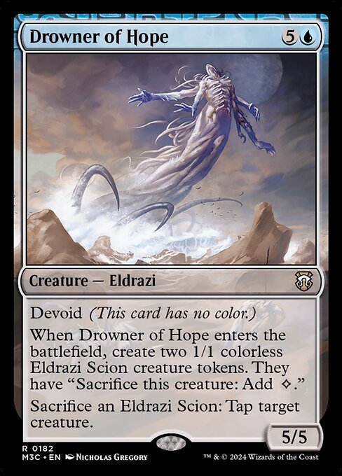 [Foil] M3C 182 Drowner of Hope (Ripple Foil) R