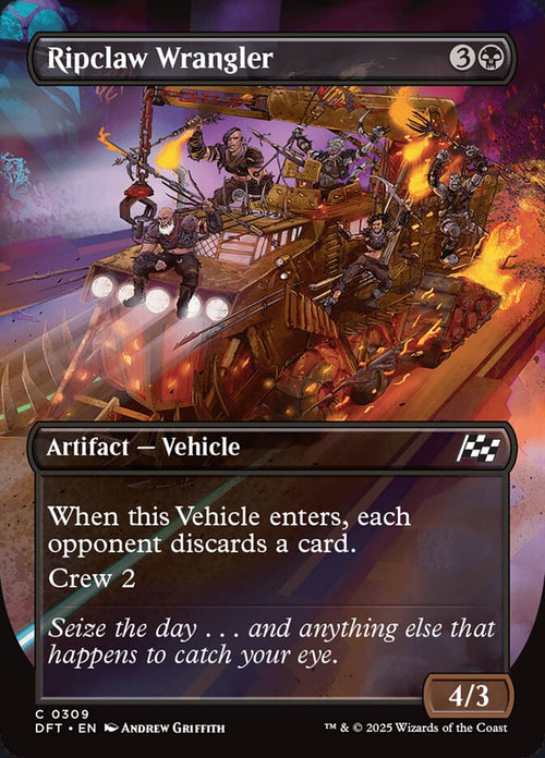 [Foil] DFT 309 Ripclaw Wrangler (0309 - Borderless) C