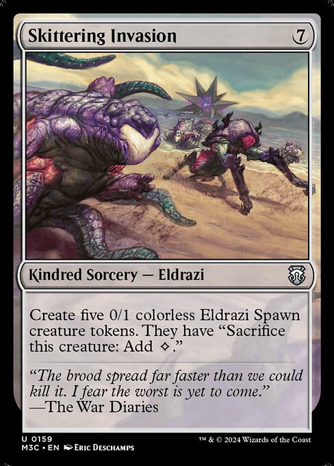 [Foil] M3C 159 Skittering Invasion (Ripple Foil) U