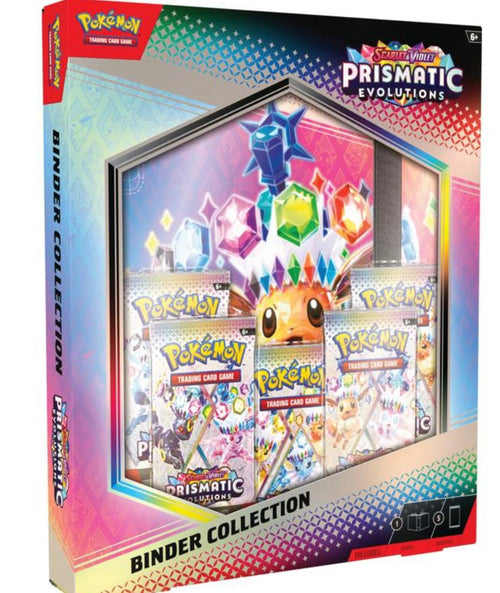 Pokemon TCG English Scarlet & Violet SV8.5 Prismatic Evolutions Binder Collection