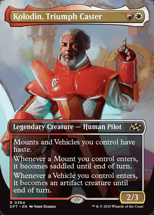 [Foil] DFT 364 Kolodin, Triumph Caster (0364 - Borderless) R