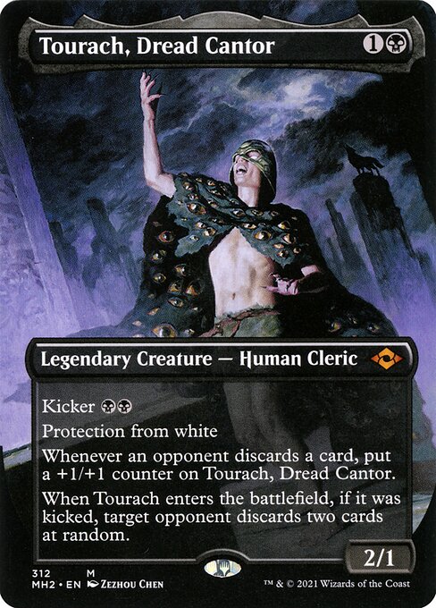 [Foil] MH2 312 Tourach, Dread Cantor (Borderless) M