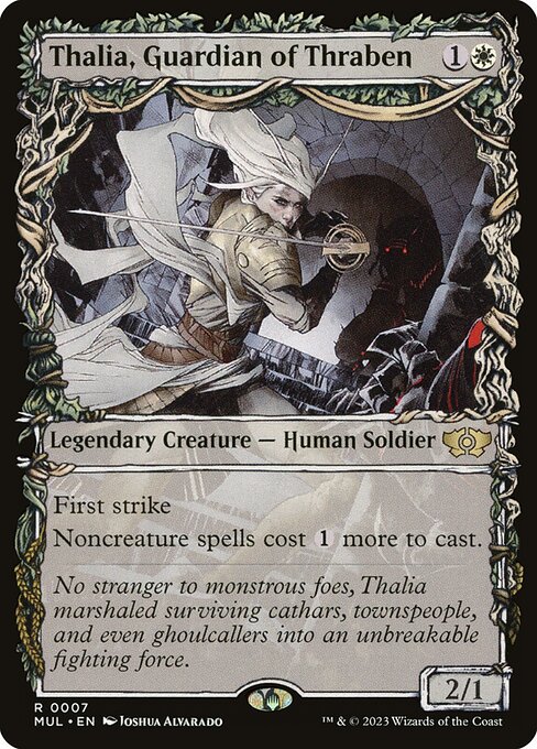 [Foil] MUL 007 Thalia, Guardian of Thraben R