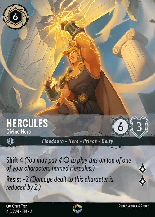 215/204·EN·2 Hercules - Divine Hero E