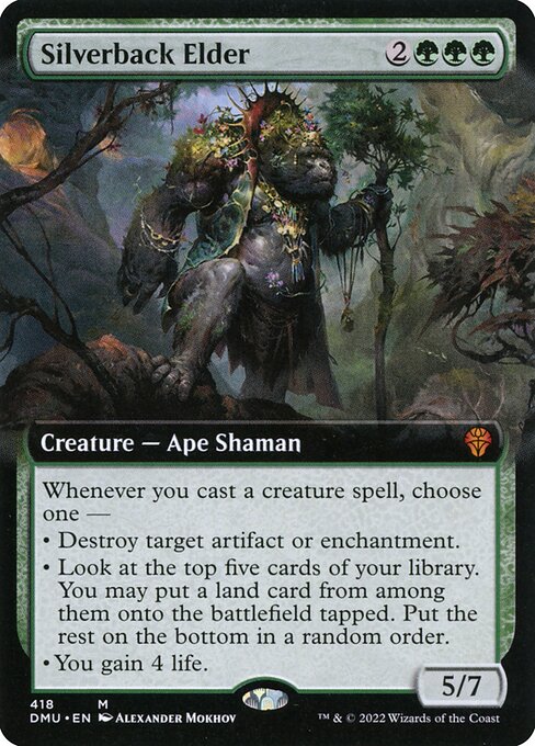 DMU 418 Silverback Elder (Extended Art) M