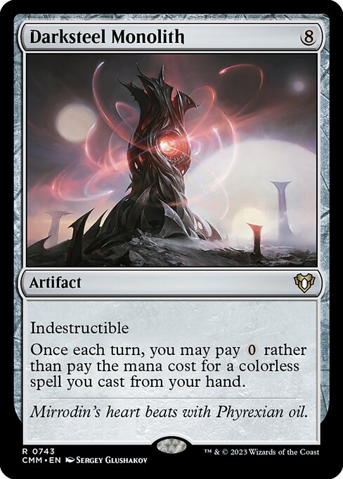 CMM 743 Darksteel Monolith R