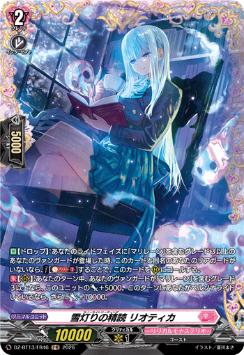 DZ-BT13/FR46 雪灯りの精読 リオティカ FR
