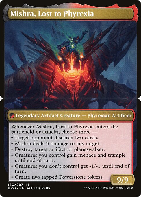 BRO 163 Phyrexian Dragon Engine R