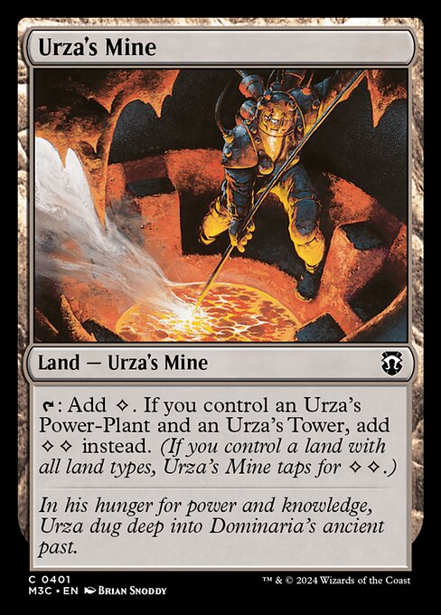 [Foil] M3C 401 Urza's Mine (Ripple Foil) C