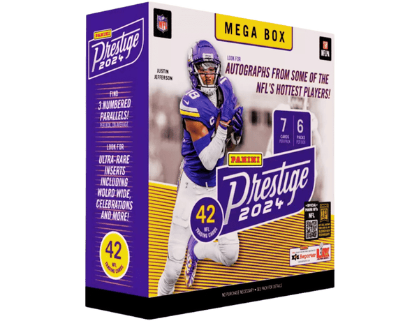 2024 Panini Prestige Football Mega Box - 皇巢卡店 Beehive Trading Card Shop