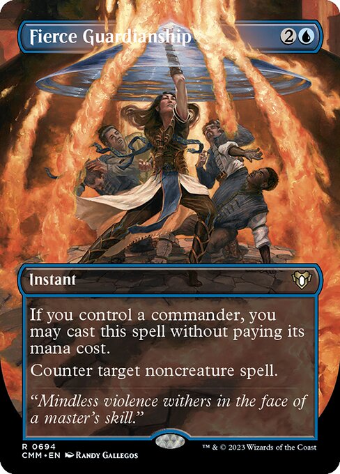 CMM 694 Fierce Guardianship (Borderless) R