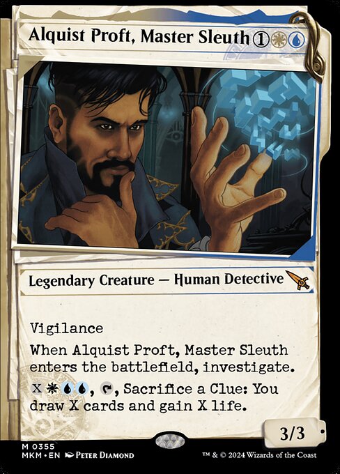 MKM 355 Alquist Proft, Master Sleuth (Showcase Dossier) M