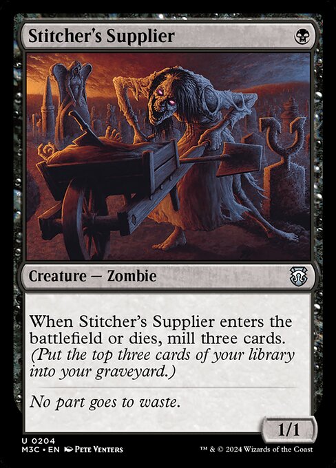 [Foil] M3C 204 Stitcher's Supplier (Ripple Foil) U