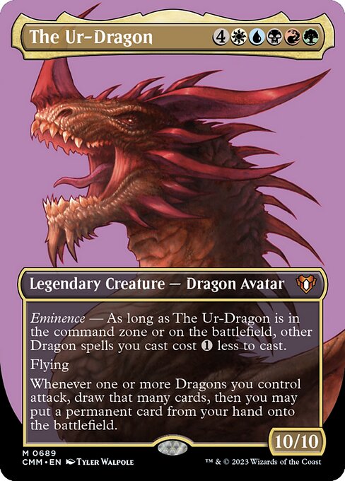 CMM 689 The Ur-Dragon (Borderless) M