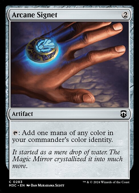 [Foil] M3C 283 Arcane Signet (Ripple Foil) C