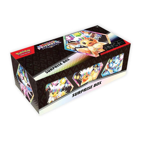 (預訂)Pokemon TCG 美版 Scarlet & Violet SV8.5 Prismatic Evolutions Suprise Storage Collection Box - 皇巢卡店 Beehive Trading Card Shop