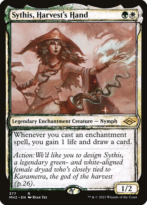 [Foil] MH2 377 Sythis, Harvest's Hand (Showcase) R