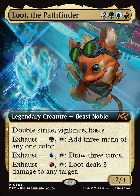 DFT 391 Loot, the Pathfinder (0391 - Extended Art) M