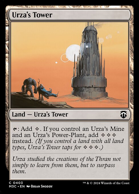[Foil] M3C 403 Urza's Tower (Ripple Foil) C