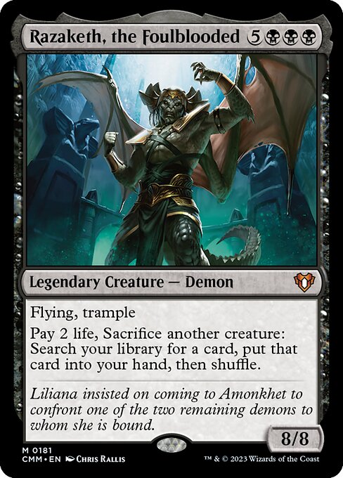 CMM 181 Razaketh, the Foulblooded M